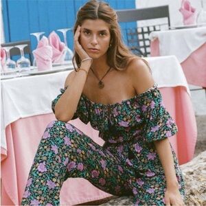 Spell & The Gypsy Village Floral Jumpsuit